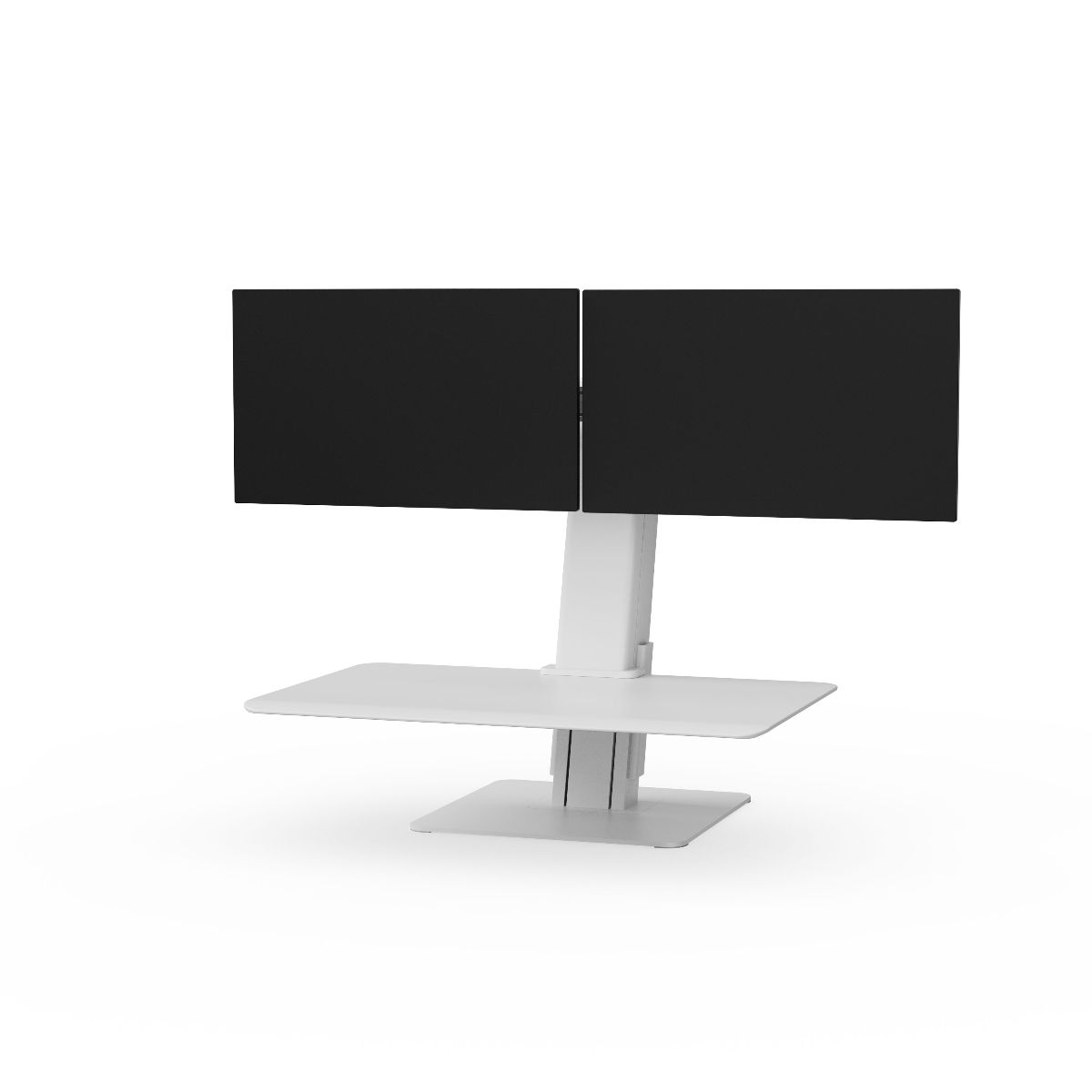 QuickStand Eco, Dual-Monitor, Weiß